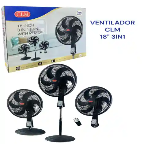 Ventilador Clm 18 3 In 1