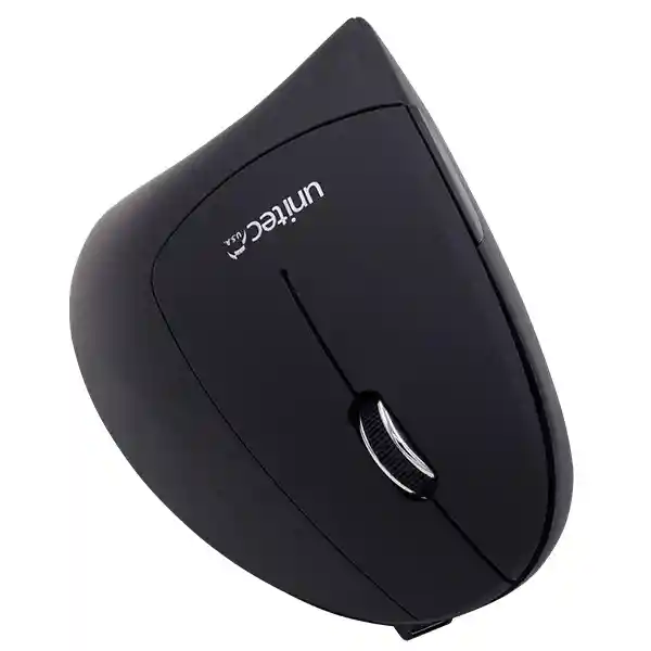 Mouse Inalámbrico Recargable Vertical Ergonómico Unitec V886