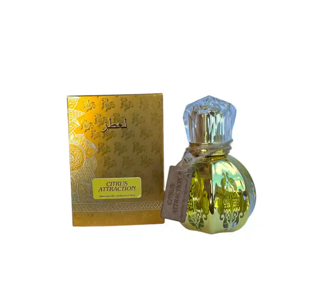 Perfume Oriental Citrico Con Feromonas Atraer Hombres 50ml