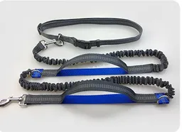 Correas Para Correr Con Tu Perro Color Negro Con Azul