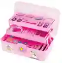 Kit Maquillaje Juguete Niñas Neceser 3 Niveles Portable