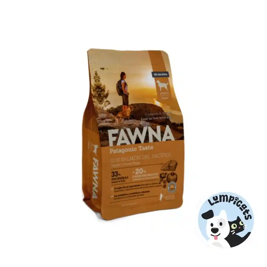 Fawna Salmon Para Perros Adultos Raza Pequeña 3 Kg