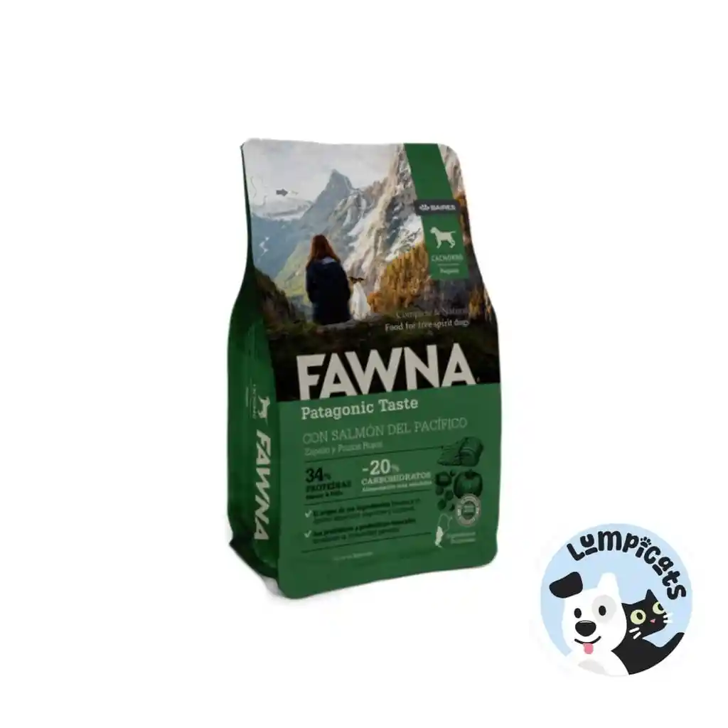 Fawna Salmon Para Perros Cachorros Raza Pequeña 3 Kg