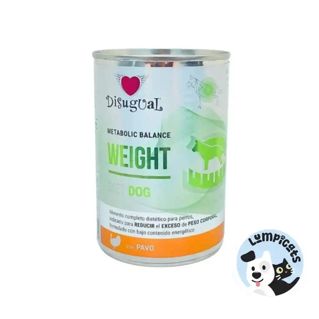 Disugual Para Perro Diet - Pavo Lata Por 400 Gr