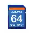 Adata Memoria Sd Clase 10 64 Gb