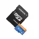 Memoria Microsd Adata Ausdx512gui3vg30sa2 Premierpro 512gb