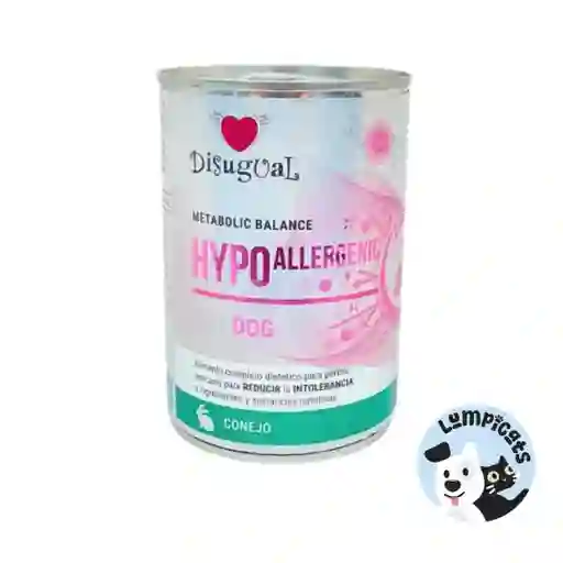 Disugualpara Perros Diet - Conejo Lata Por 400 Gr