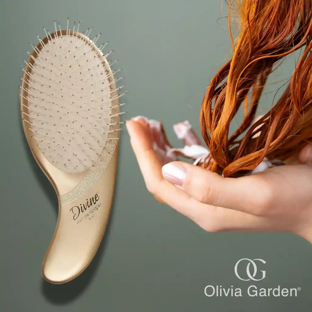 Cepillo De Olivia Garden Para Cabello Humedo