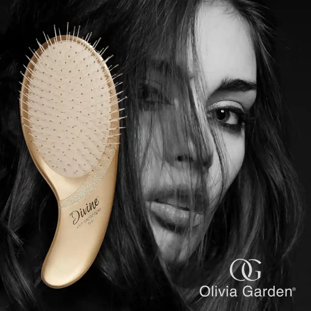 Cepillo De Olivia Garden Para Cabello Humedo