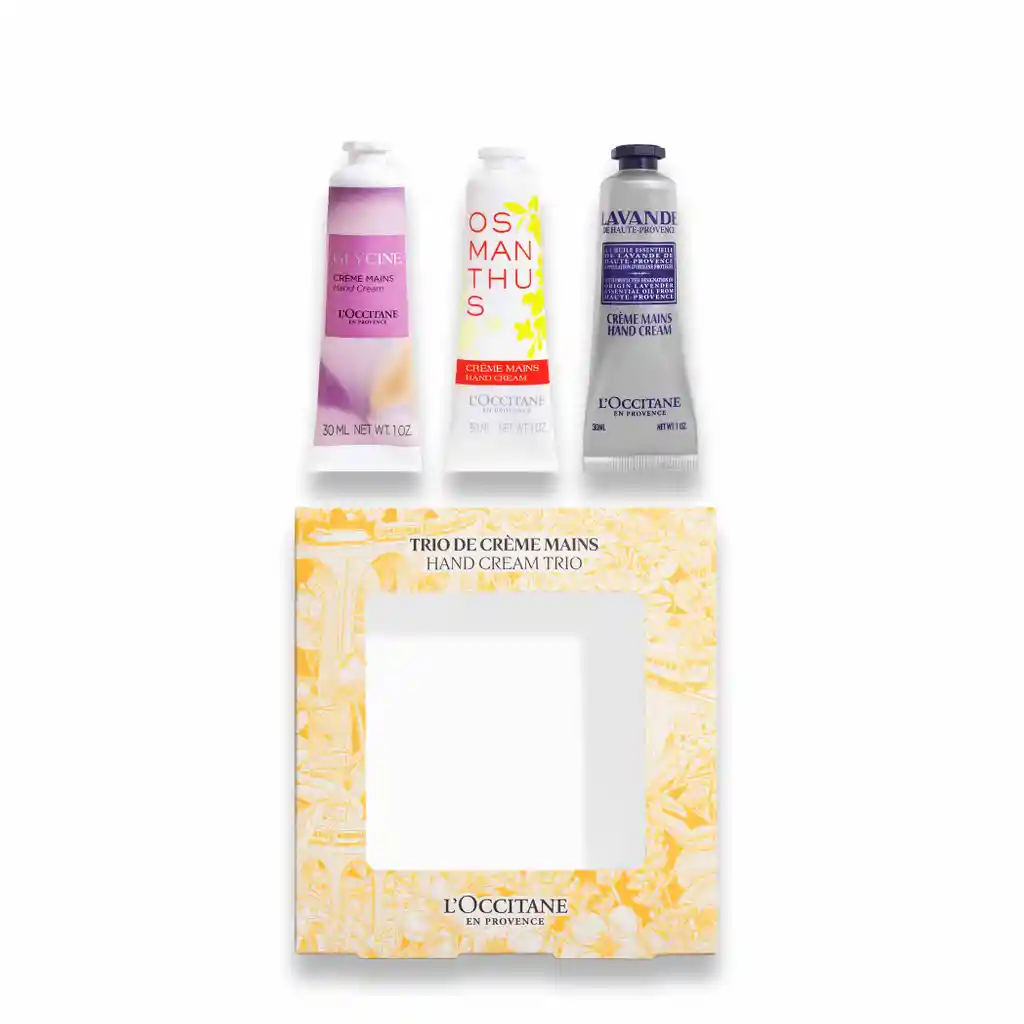 Kit Trio Crema Para Mano Para Ti Loccitane