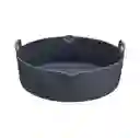 Molde De Silicona Para Airfryer Gris