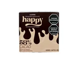Happy Almond - Happy Chocolate X 40 G