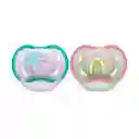 Chupas 0-6 Ultra Air X2, Ligeros Y Transpirables Para Niñas De 0 A 6 Meses Sol Lila / Arcoíris - Philips Avent