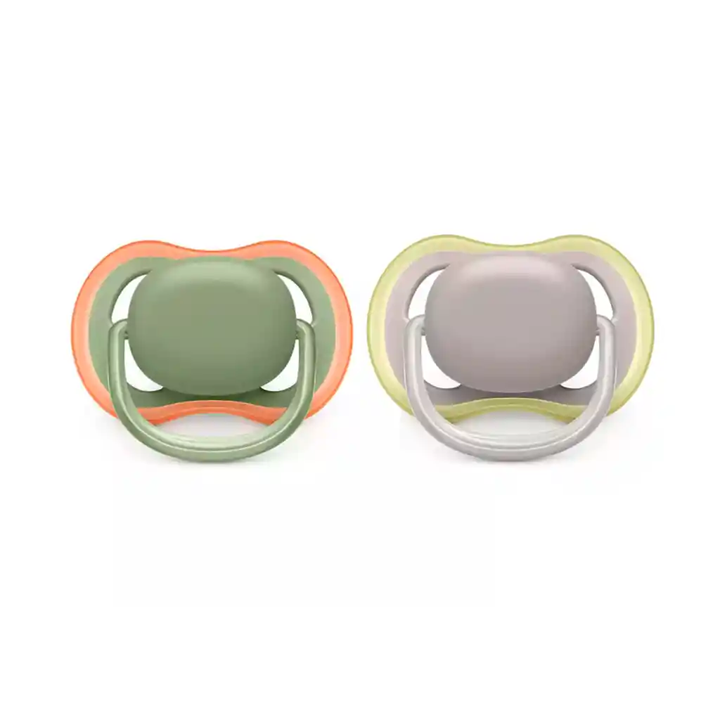 Chupas Ultra Air X2, Colores Neutros, Unisex Para Bebés De 6 A 18 Meses, Libre De Bpa - Philips Avent