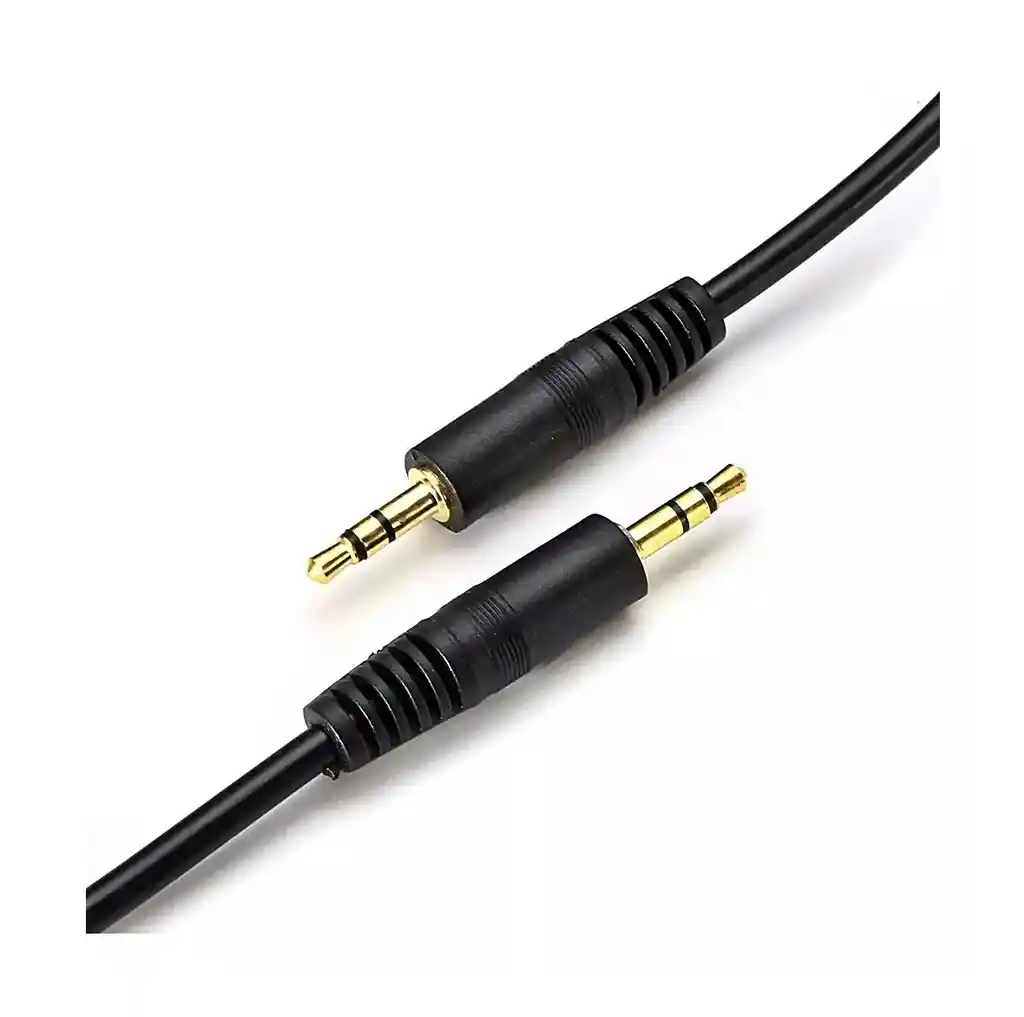 Cable Auxiliar De Audio Estéreo Plug 3.5mm 1x1 De 1.5 Metros