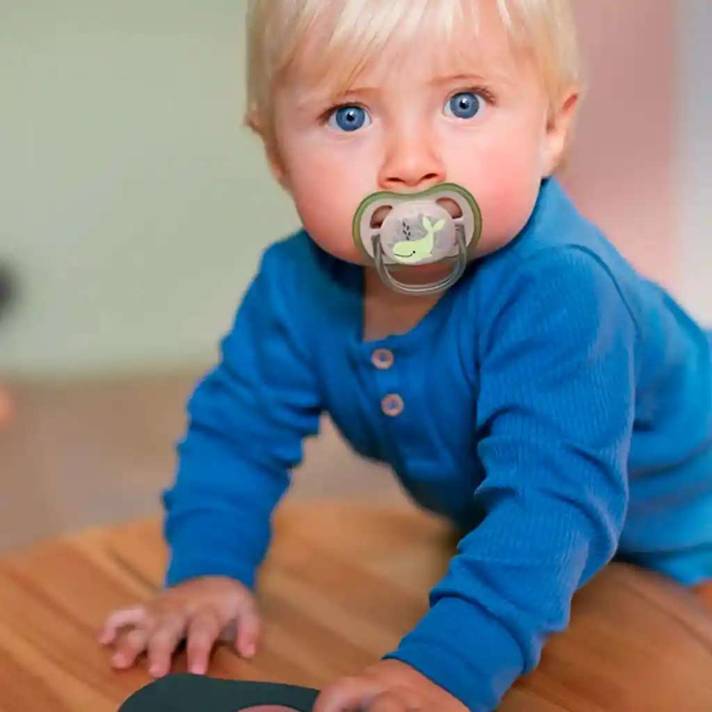 Chupas Ultra Air X2, 100% Libres De Bpa, Para Niño De 6 A 18 Meses, Con Estampado De Animales - Philips Avent