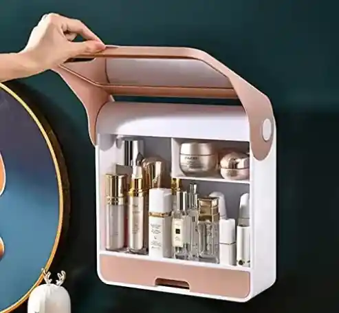 Organizador De Maquillaje De Montaje En Pared