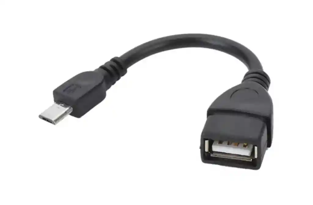 Convertidor Micro Usb Macho Con Usb Hembra Cable Adaptador