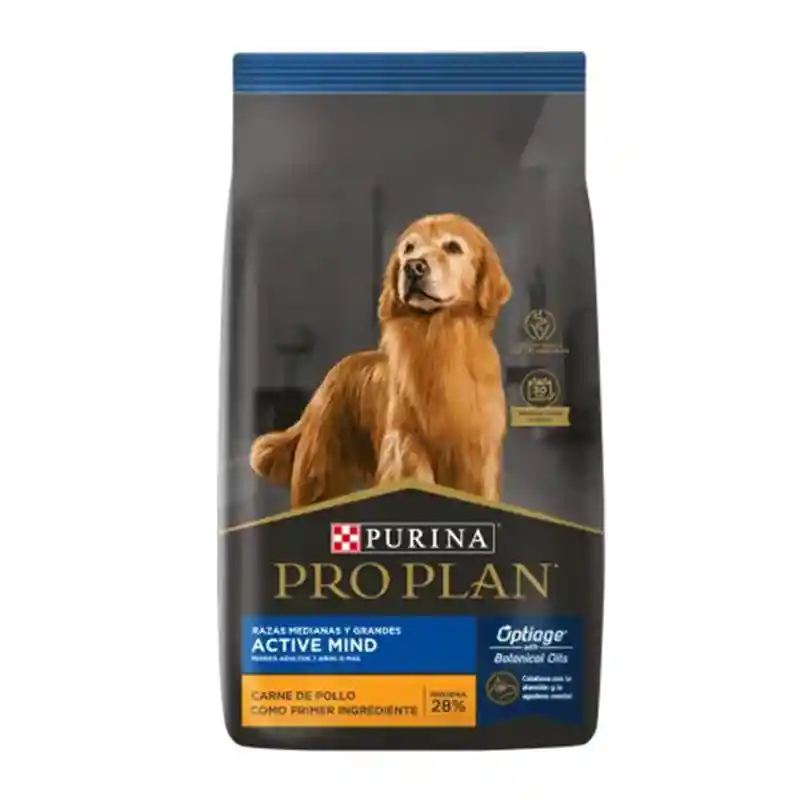 Proplan Adulto Active Mint R. Med /gde X3kg