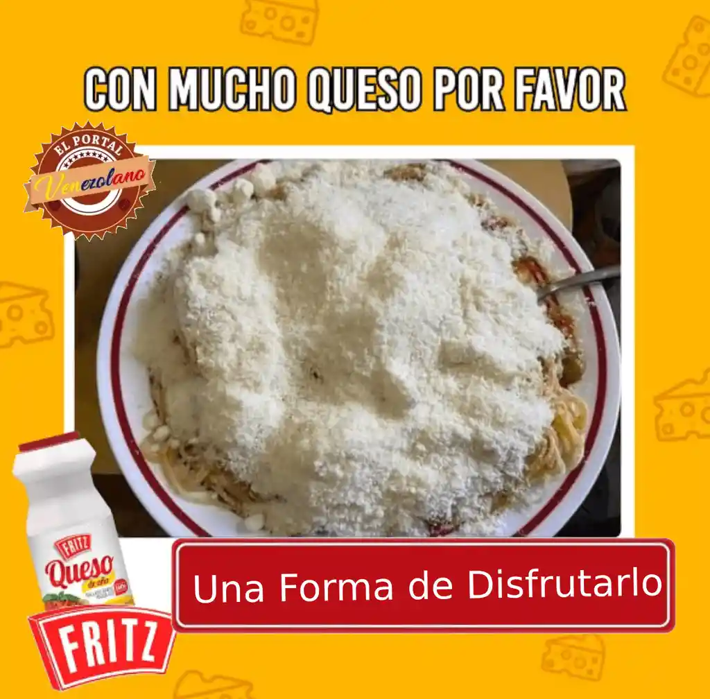 Queso De Año Fritz 180g Venezolano X 3