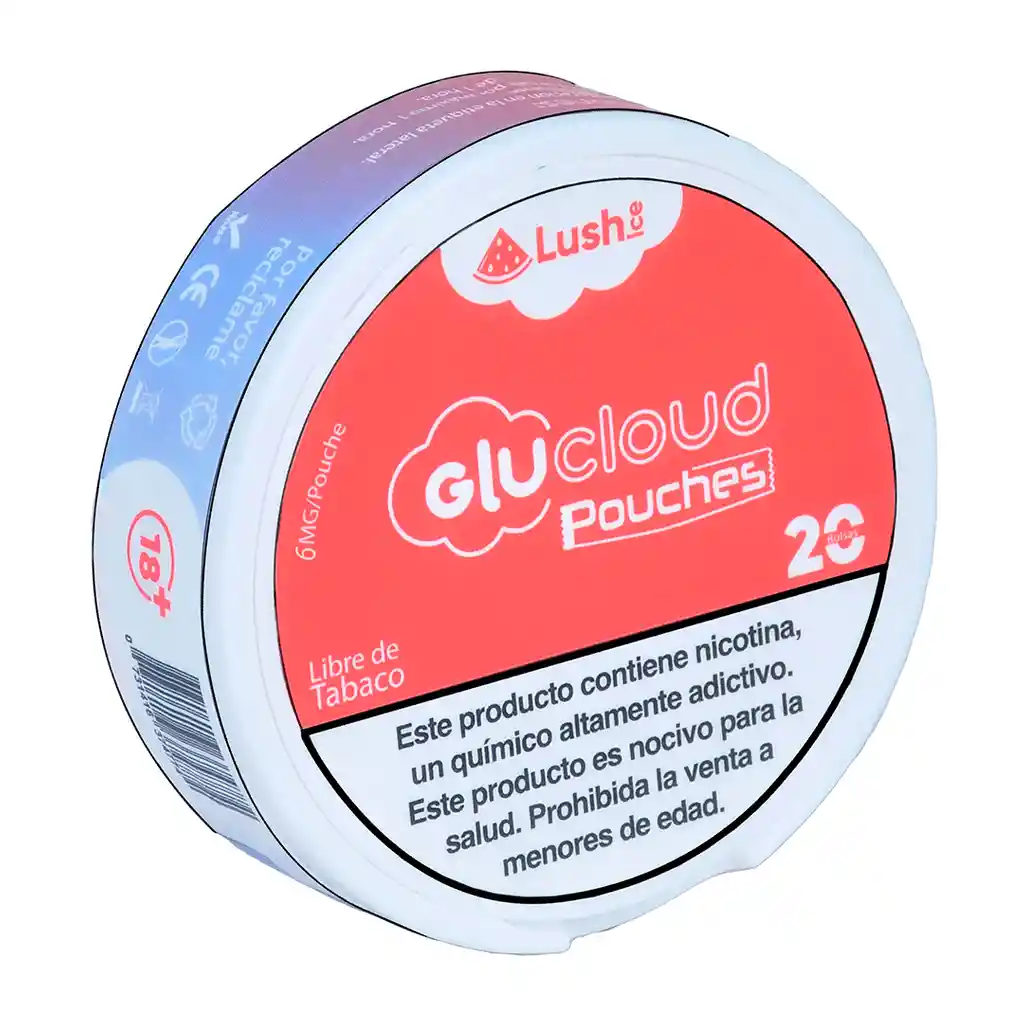 Glucloud - Pouches - Lush Ice - 3mg