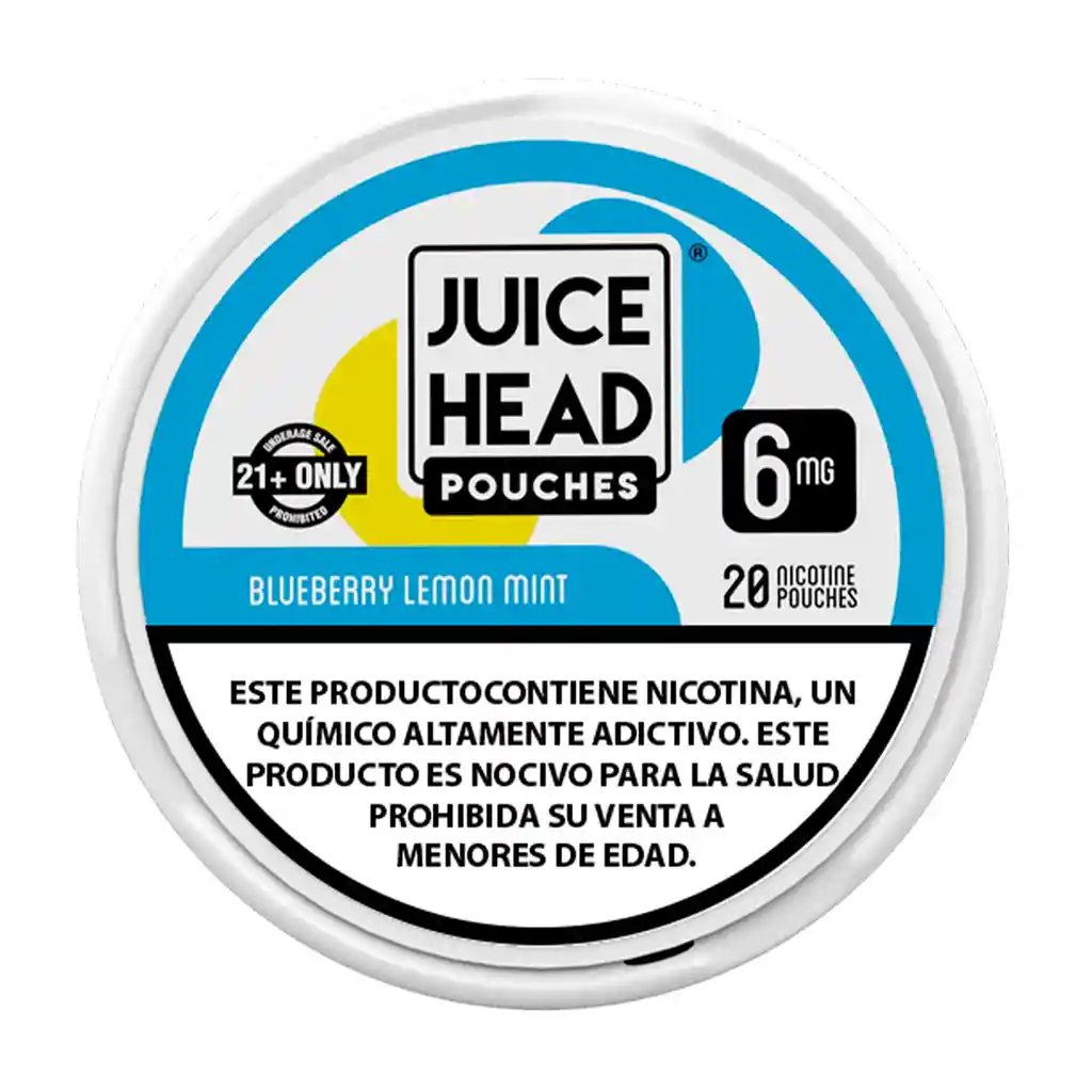 Juice Head - Pouches - Blueberry Lemon Mint - 6mg