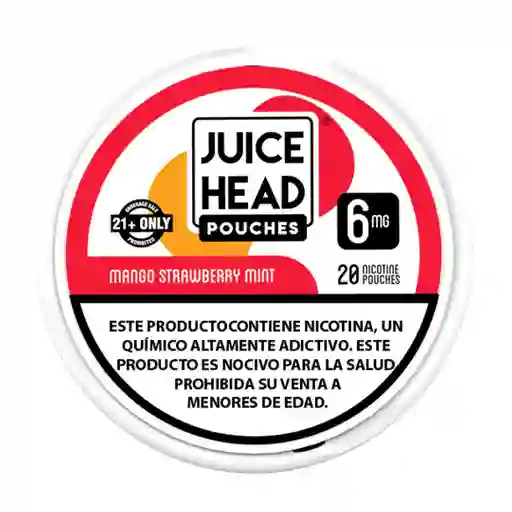 Juice Head - Pouches - Mango Strawberry Mint - 6mg