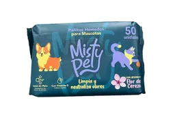 Mistyc Pet Pañitos Humedos 50uni