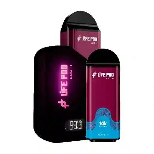 Eco Ii Kit - Life Pod - Blackberry Ice 10.000 Aspiraciones