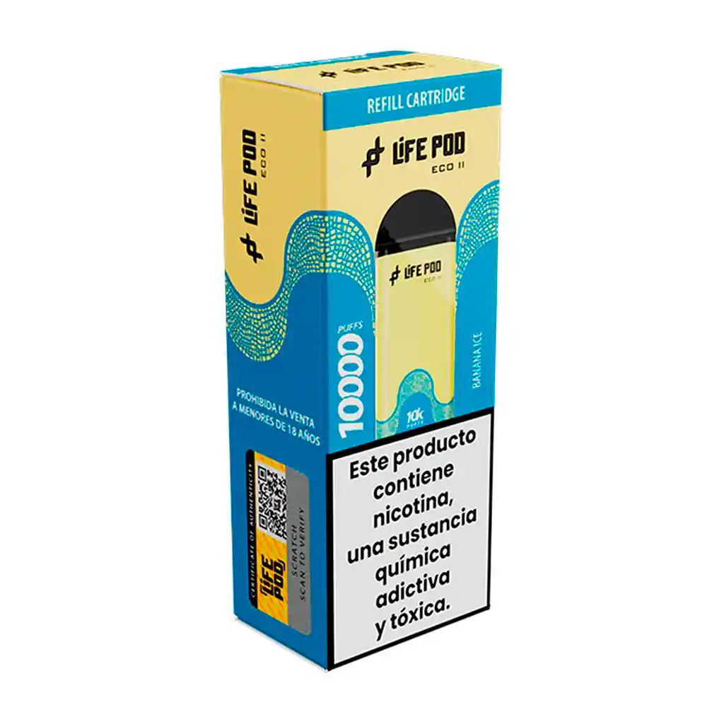 Banana Ice - Life Pod - Eco Ii Pod 10.000 Aspiraciones