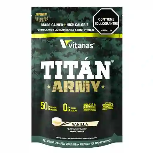 Titan Army 12lbs Sabor Vainilla