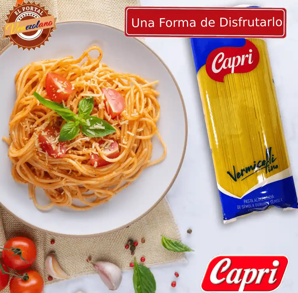 Pasta Premium Capri Venezuela X 3