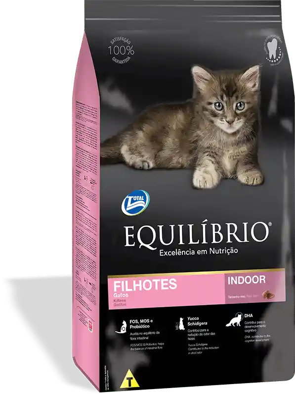 Equilibrio Para Gatos Cachorro 500 Gr Equilibrio Filhotes 500 Gr