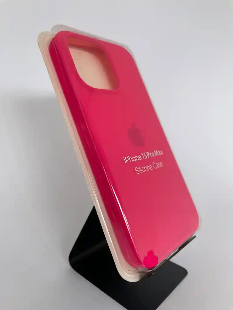 Silicon Case Iphone 15 Pro Max/fucsia