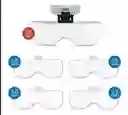 Gafas Lupa Visera Luz Led 5 Lentes Optivisor Pilas Aaa