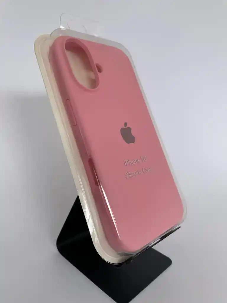 Silicon Case Iphone 16/rosado