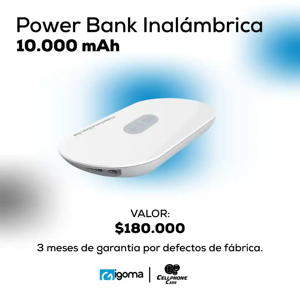 Power Bank Inalámbrica