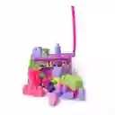 Vagón Bloques Niña Btoys Blocks Colores Surtidos / 54 Piezas