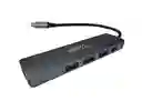 Hub Adaptador Usb C 5 En 1 Con Hdmi 4k Para Windows Y Mac