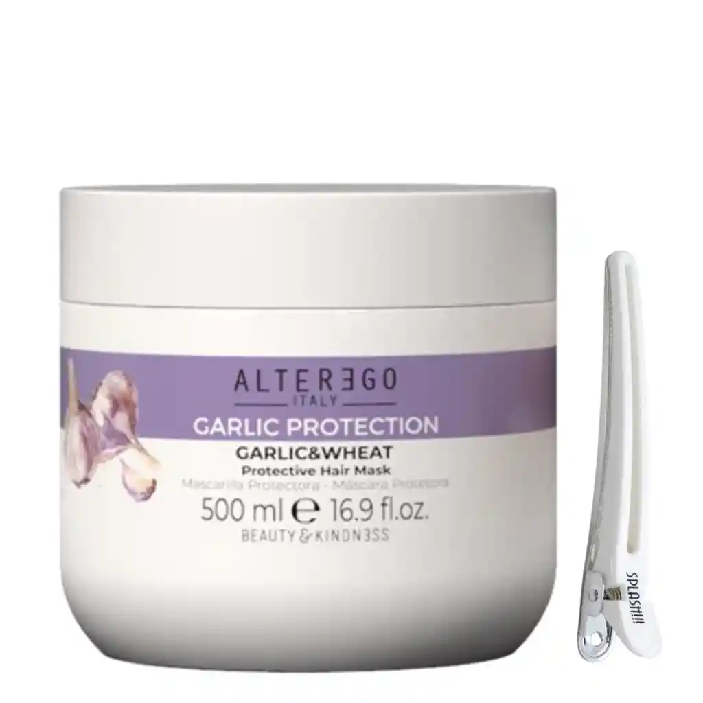 Mascarilla Garlic Proctection Reestructurante 500ml - Ajo Y Trigo Alterego