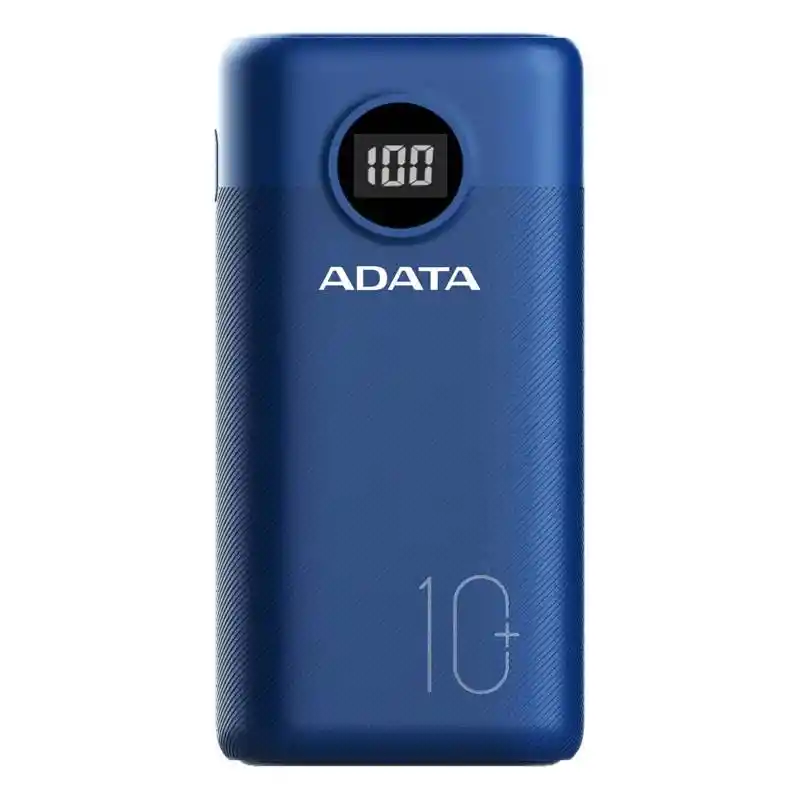 Power Bank 10000mah Multi Carga Rápida Usb-c Adata P10000qcd Azul