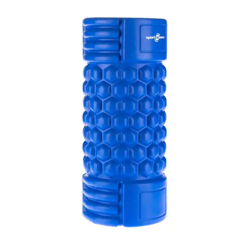 Foam Roller Grabado Profundo - Sportfitness - Azul