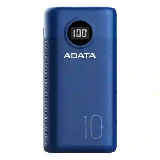 Power Bank 20000mah Carga Rápida Qc/pd, Adata P20000qcd Azul