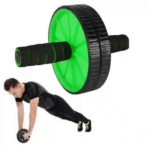 Rueda Rodillo Abdominal Ab Roller Verde - Wonder