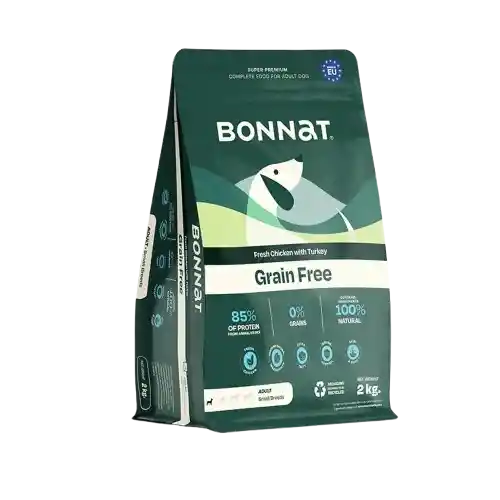 Alimento Seco Bonnat Grain Free Canine Adult Small Breeds 2kg