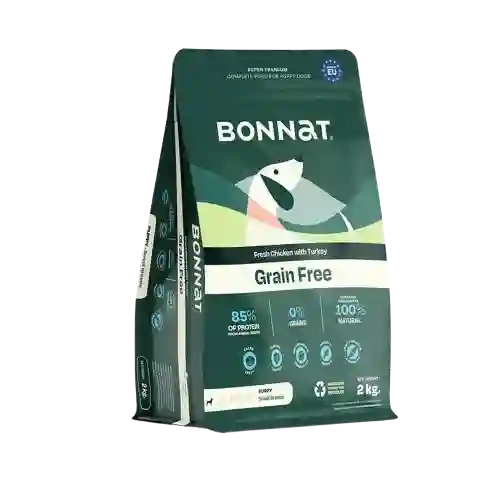 Alimento Seco Bonnat Grain Free Canine Puppy Small Breeds 2kg