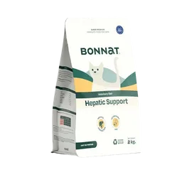 Alimento Seco Bonnat Veterinary Diet Feline Hepatic Suport 2kg