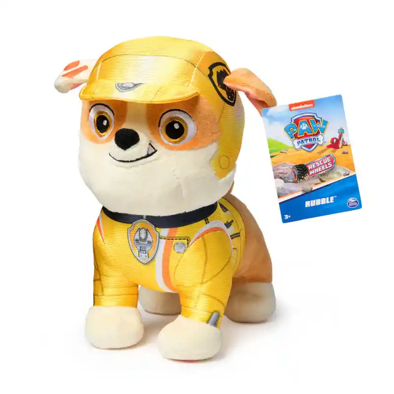 Paw Patrol Rescue Wheels Rubble Peluche