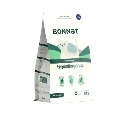 Alimento Seco Bonnat Veterinary Diet Feline Hypoallergenic 2kg