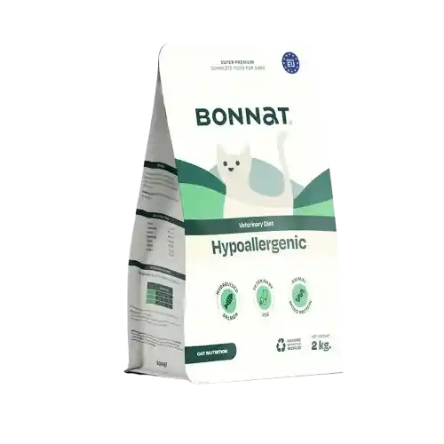 Alimento Seco Bonnat Veterinary Diet Feline Hypoallergenic 2kg